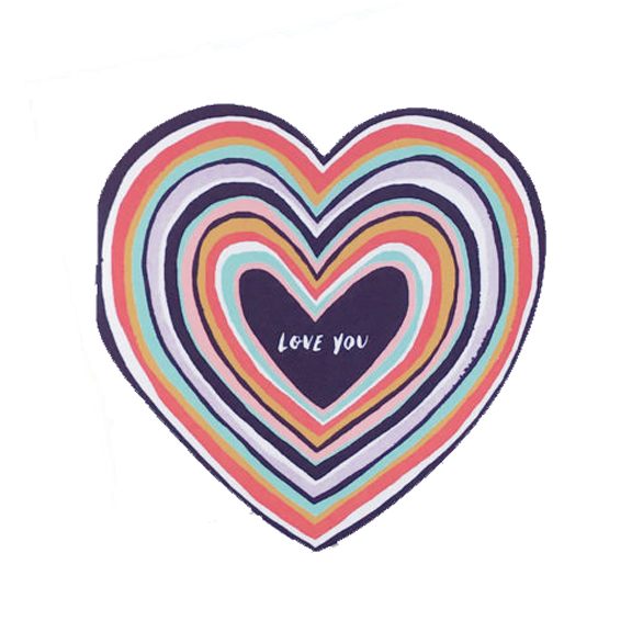 Love You Heart Card by Idlewild