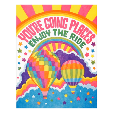 You're Going Places Card by Lucky Horse