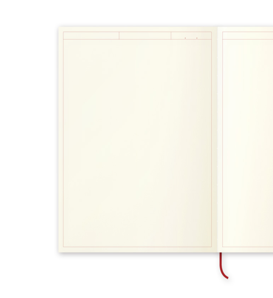 Midori MD Notebook - A5 - Blank - 176 Pages