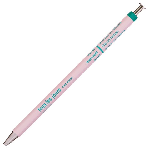 Tous Les Jours Days Wooden Needle-Point Pen by Mark's