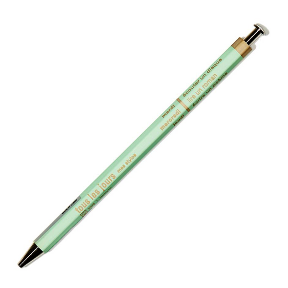 Tous Les Jours Days Wooden Needle-Point Pen by Mark's