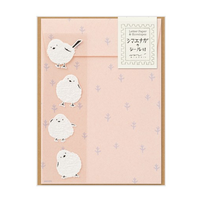 Long-Tailed Bird Stationery Set by Midori