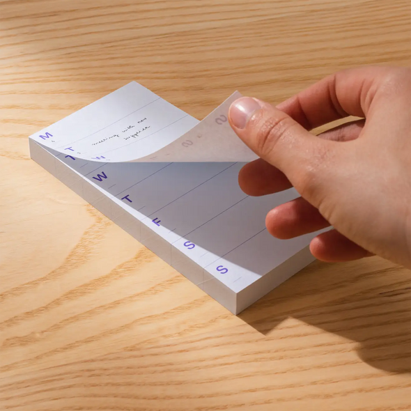 Weekly Notepad Small by mishmash