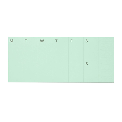 Weekly Planner Pad by Mishmash