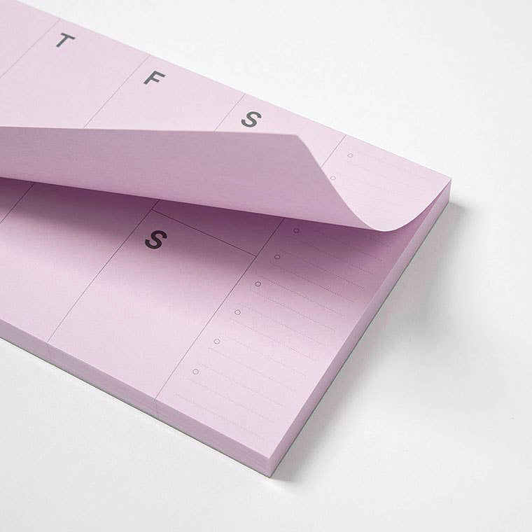 Weekly Planner Pad by Mishmash