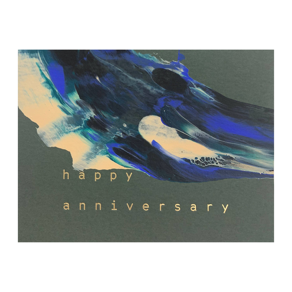Anniversary Swirl Card by Moglea
