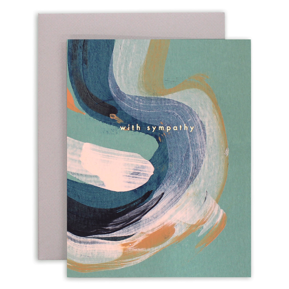 Sympathy Swirl Card by Moglea