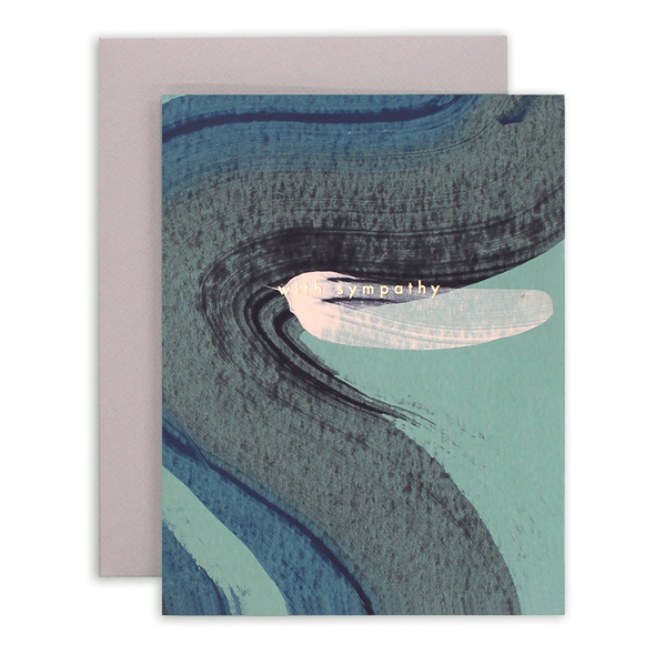 Sympathy Swirl Card by Moglea