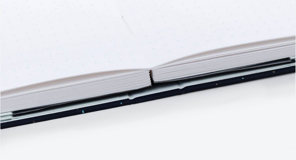 Threadbound Dot Notebook by Mossery