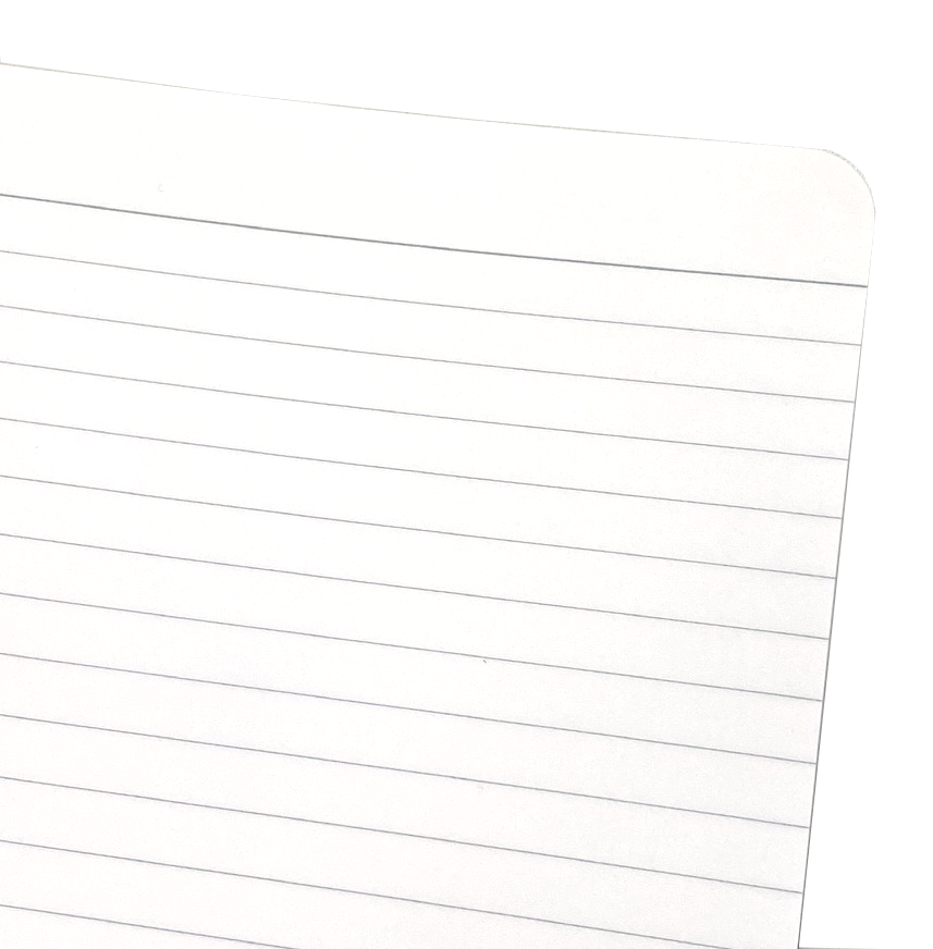 Ruled Threadbound Notebook Refill by Mossery