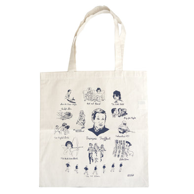 François Truffaut Tote by Nathan Gelgud