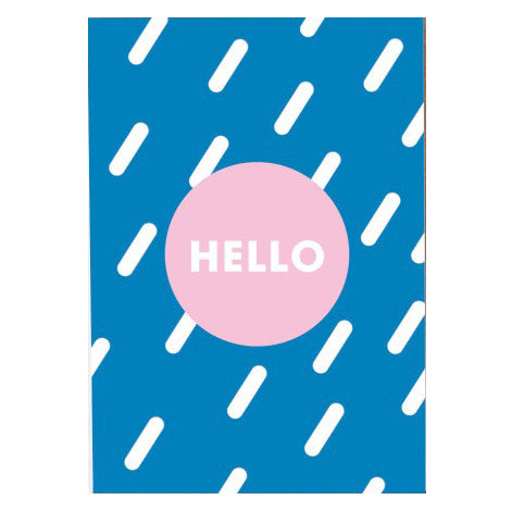Hello Card by Oelwein