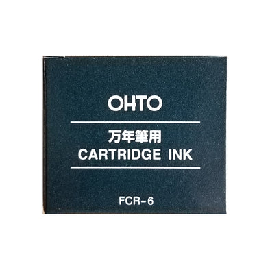 Fountain Pen Ink Cartridge 6-Pack by OHTO