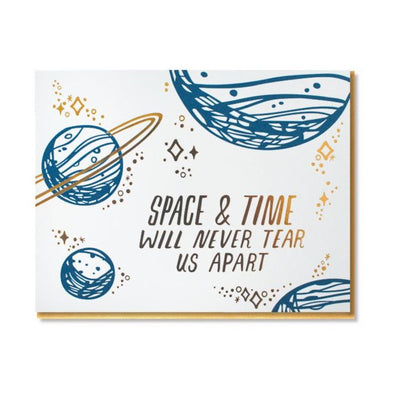 Space and Time Card by Paper Parasol Press