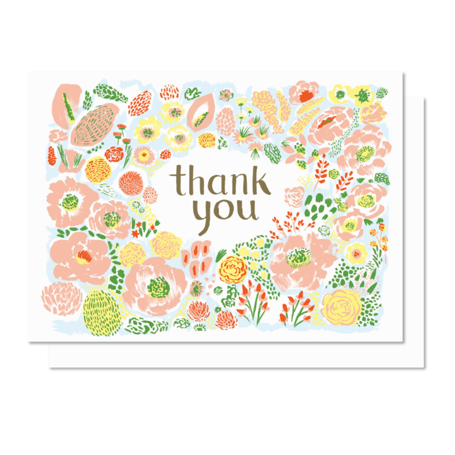 Thank You Flowers by Paperole