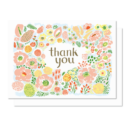 Thank You Flowers by Paperole