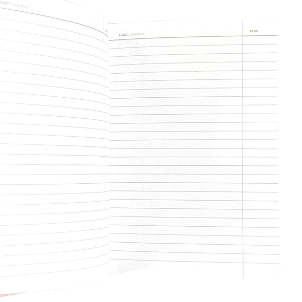 Le Carnet A6 Canvas Dot Grid Canal Notebook by Papier Tigre