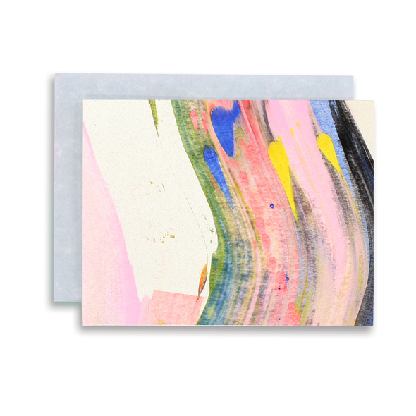 Rainbow Swirl Card Set by Moglea