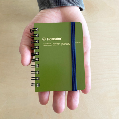 Rollbahn Spiral Mini Memo Notebook by Delfonics