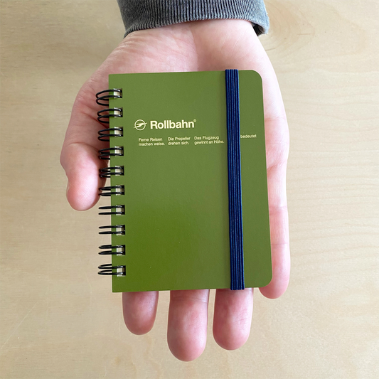 Rollbahn Spiral Mini Memo Notebook by Delfonics