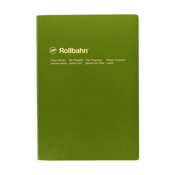 Rollbahn Stapled A5 Medium Notebook by Delfonics