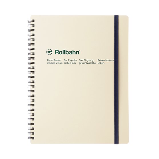 Rollbahn Spiral Notebook A5 by Delfonics