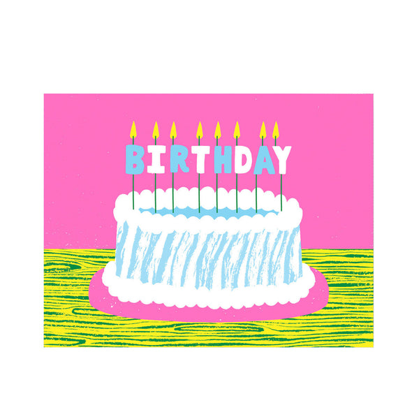 Sandi Falconer Birthday Cake Card by Wrap