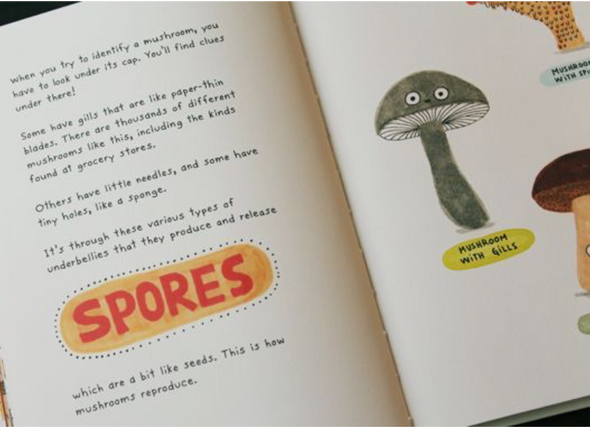 The Mushroom Fan Club by Elise Gravel