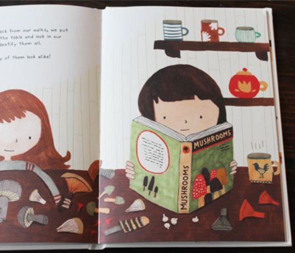 The Mushroom Fan Club by Elise Gravel