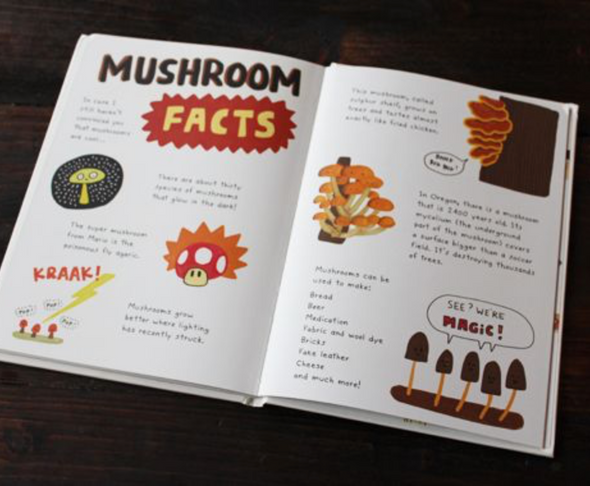 The Mushroom Fan Club by Elise Gravel