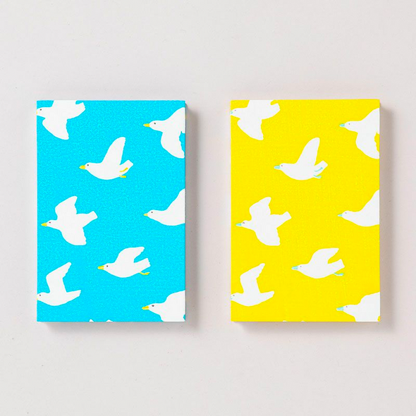 Seabirds Accordion Notebook by AIUEO