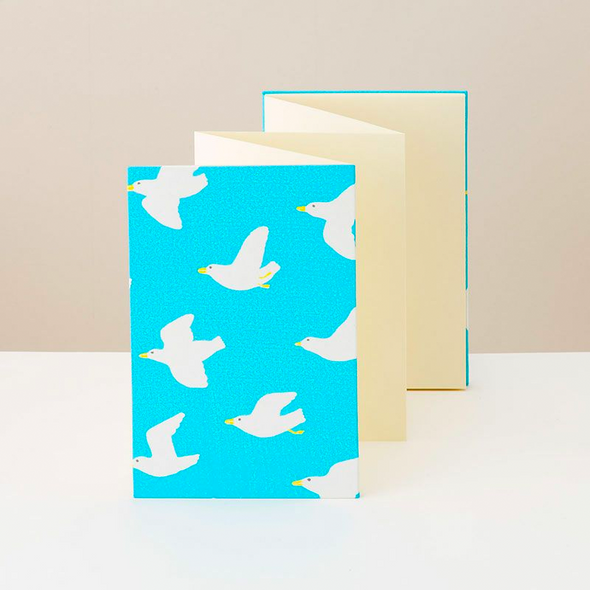 Seabirds Accordion Notebook by AIUEO