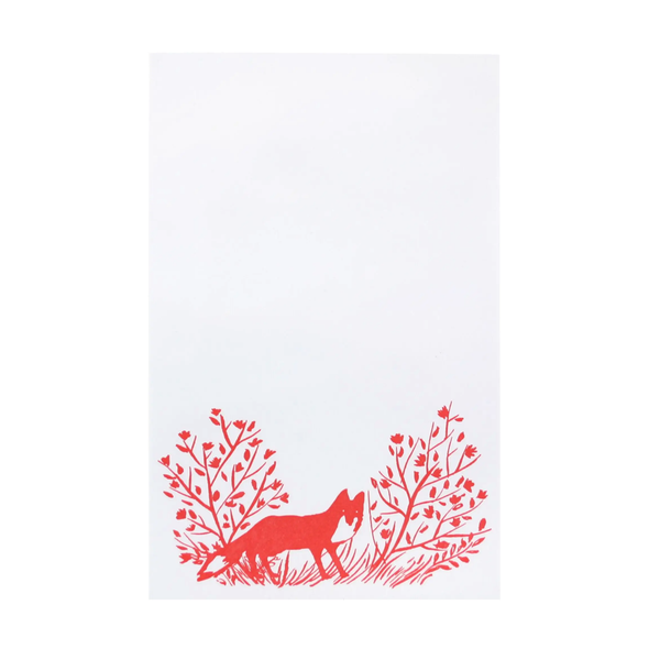 Fox Notepad by Smudge Ink