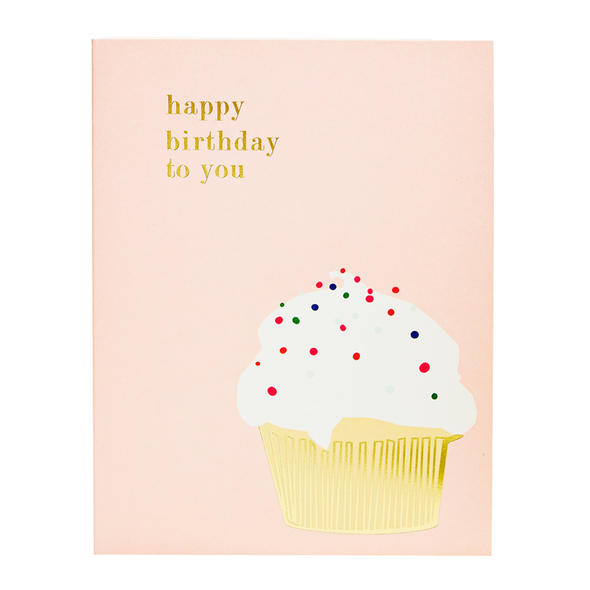 Birthday Cupcake Card by Snow & Graham