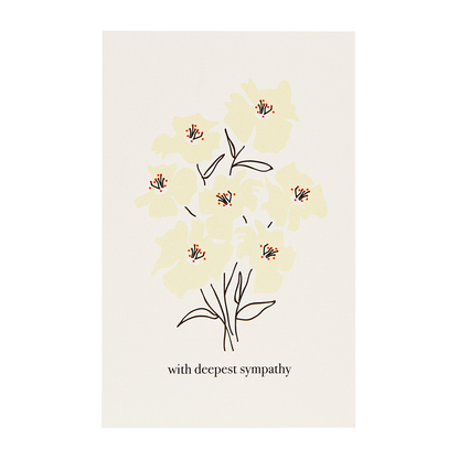Sympathy Bouquet by Snow & Graham