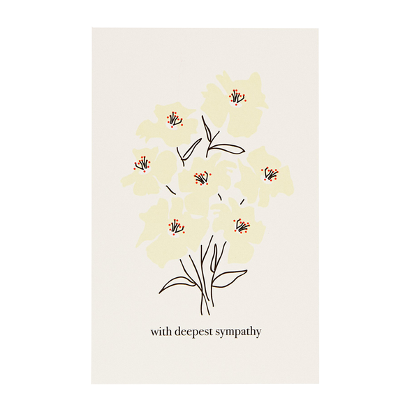 Sympathy Bouquet by Snow & Graham