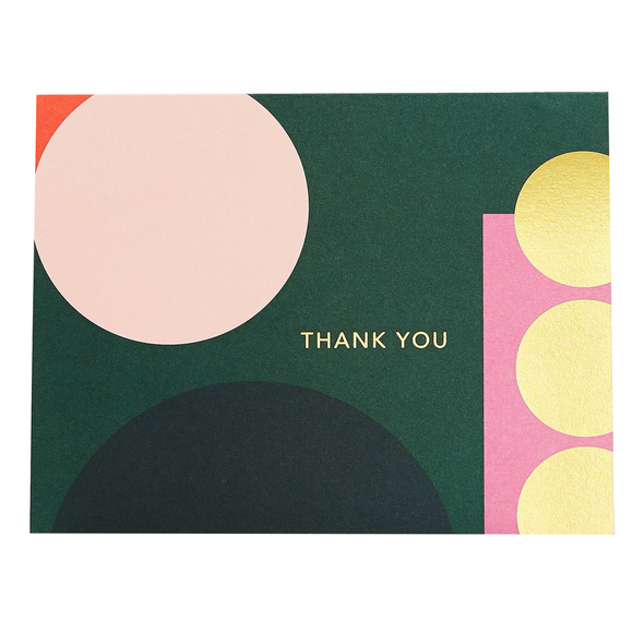 Thank You Geo Set of 8 Cards by Snow & Graham