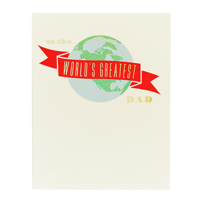 World's Greatest Dad Card by Snow & Graham