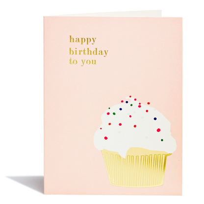 Birthday Cupcake Card by Snow & Graham