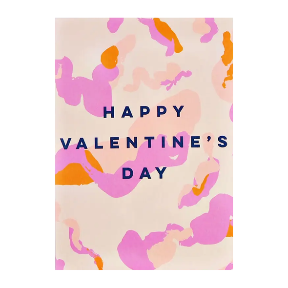 Inky Mix Valentine's Card by The Completist