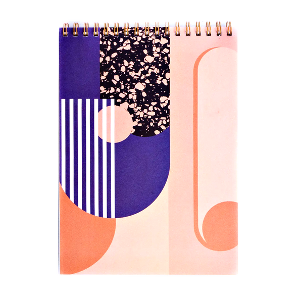 Vertigo Spiral A5 Notebook by The Completist
