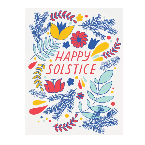 Happy Solstice Card by The Good Twin