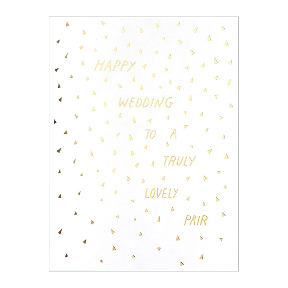 Happy Wedding Card by The Good Twin
