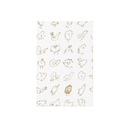 Tori Border Accordion Notebook by AIUEO