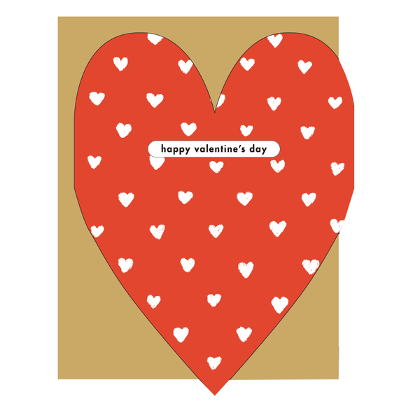 Valentine's Day Heart Card by Egg Press