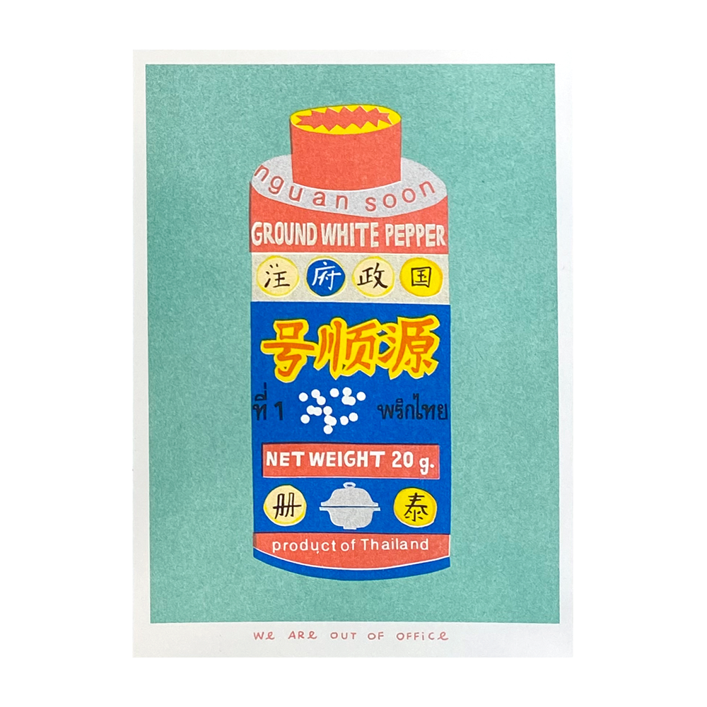 Packaging Riso Prints by We are out of office