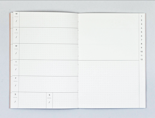 Weekly & Monthly Planner Book by The Completist