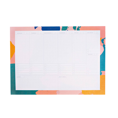 Weekly Planner Pad by The Completist
