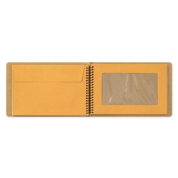 Window Envelope Spiral B6 Notebook by Traveler's Company