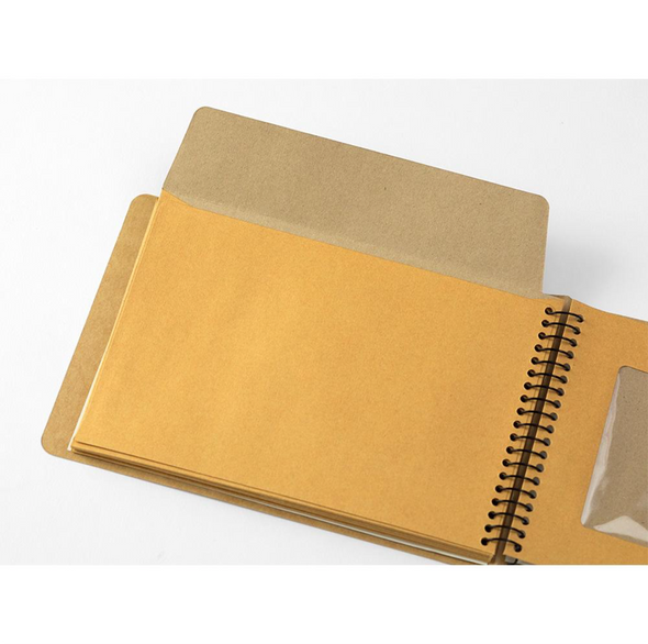 Window Envelope Spiral B6 Notebook by Traveler's Company